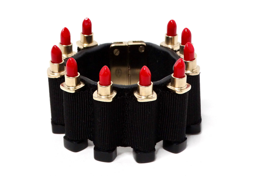 Chanel Lipstick Ammunition Cuff Bracelet 2014