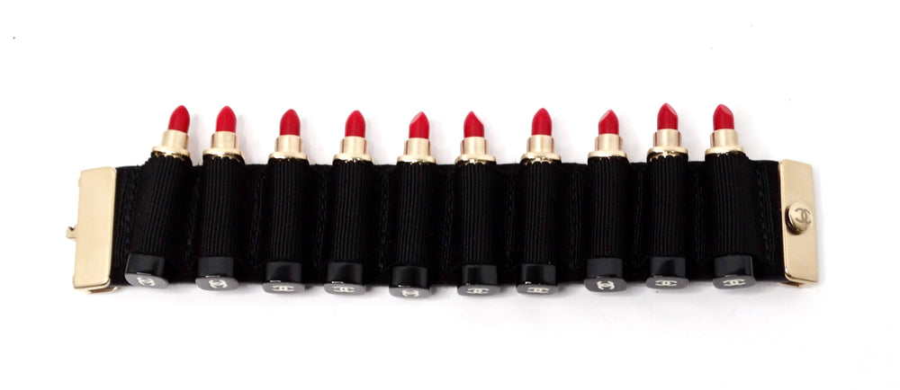 Chanel Lipstick Ammunition Cuff Bracelet 2014