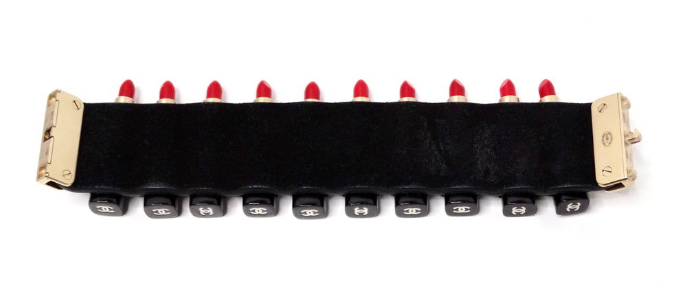 Chanel Lipstick Ammunition Cuff Bracelet 2014