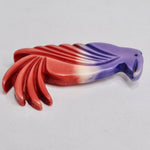 1990s Multicolor Parrot Brooch