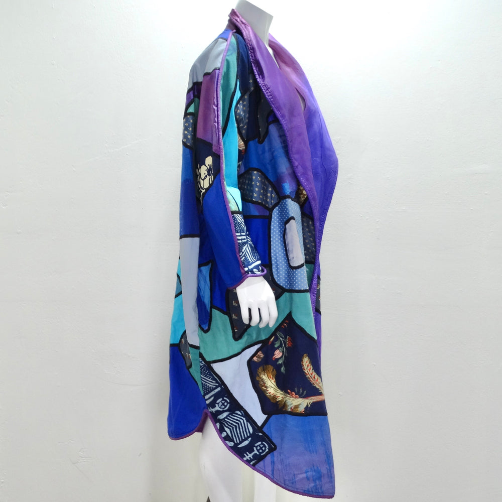 1980s La Colección Judith Roberts Patchwork Coat