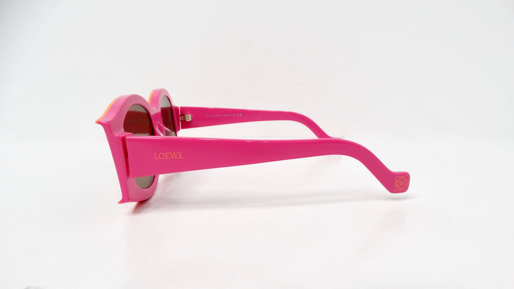 Loewe x Paula Ibiza Oversized Pink & Orange Sunglasses