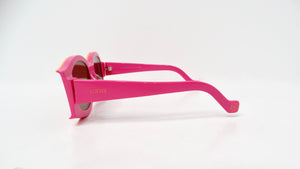 Loewe x Paula Ibiza Oversized Pink & Orange Sunglasses