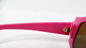 Loewe x Paula Ibiza Oversized Pink & Orange Sunglasses