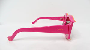 Loewe x Paula Ibiza Oversized Pink & Orange Sunglasses