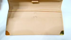 2003 Takashi Murakami x Louis Vuitton Porte Tresor Black Multicolor Wallet