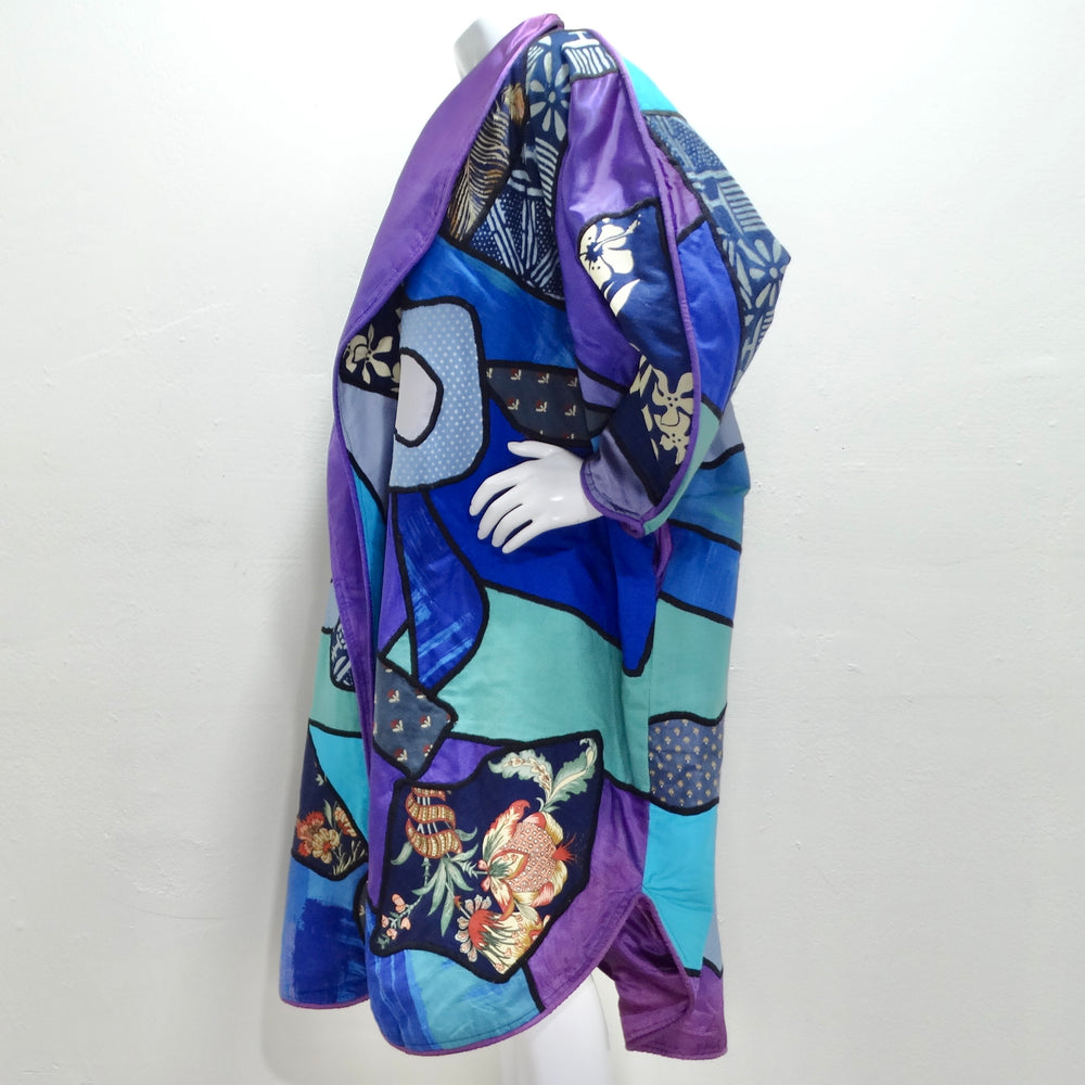 1980s La Colección Judith Roberts Patchwork Coat