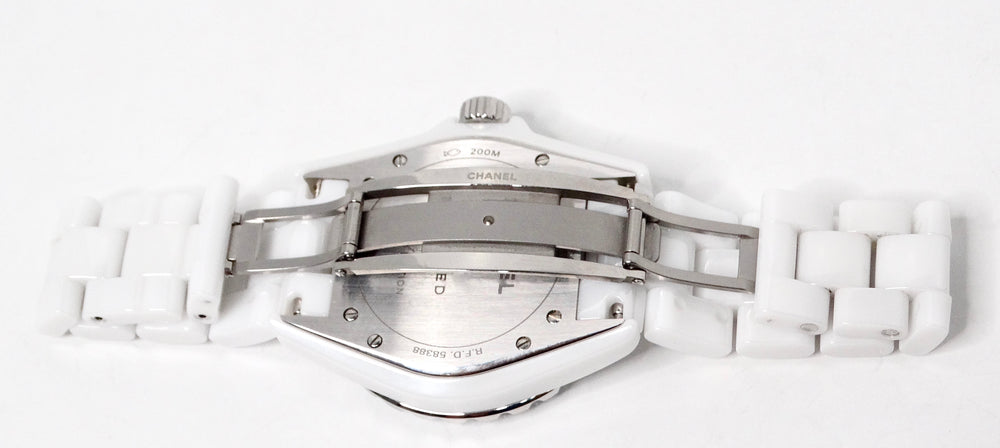 Chanel J12 Untitled Limited Edition White Automatic 38mm Wrist Watch