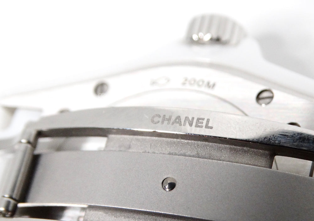 Chanel J12 Untitled Limited Edition White Automatic 38mm Wrist Watch