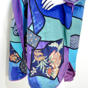 1980s La Colección Judith Roberts Patchwork Coat