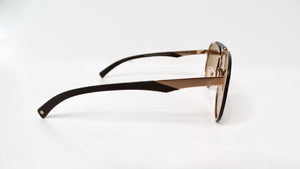 Philipp Plein Calypso Studded Mirrored Aviator Sunglasses