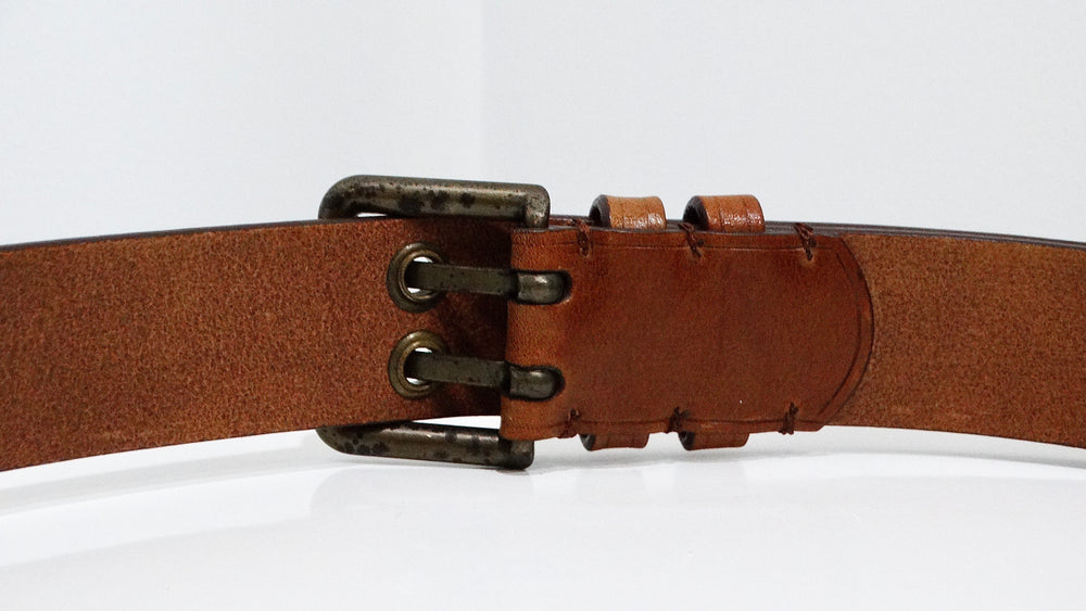 Burberry Brown Leather Belt