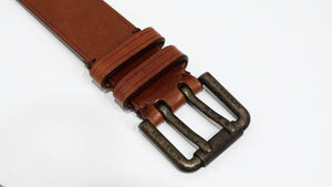 Burberry Brown Leather Belt