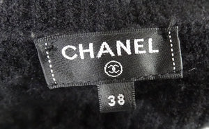 Chanel Black Coco Neige Lucky Charms Cashmere & Wool Blend Sweater 2018