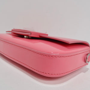 Baguette Phone Pouch Leather Pink