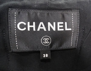 Chanel Black & White Striped Tweed Romper SS 2020