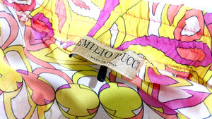 Y2k Emilio Pucci Sheer Silk Print Backless Dress Y2k Emilio Pucci Sheer Silk Print Backless Dress
