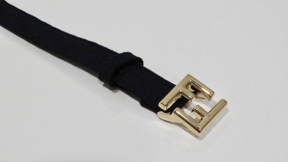 Fendi Logo Two-Toned Belt