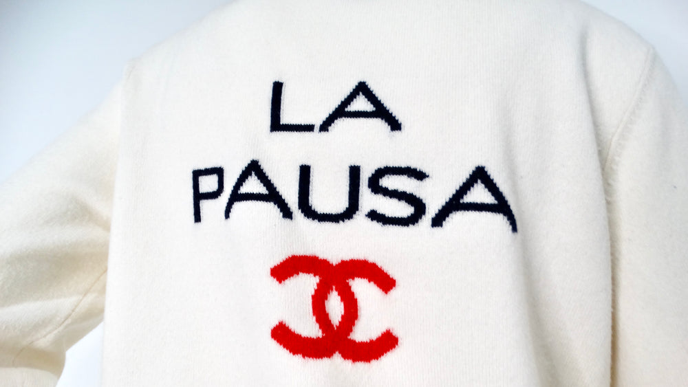 Chanel La Pausa Cashmere Sweater 2019