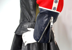 Alexander McQueen Avant-Garde Military Style Peplum Jacket