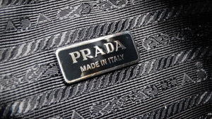 Prada Sole Grace Triangle Leather Pouch