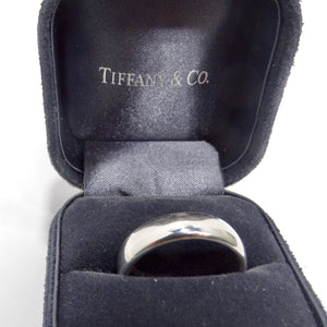 Tiffany & Co Platinum Cigar Bend Ring