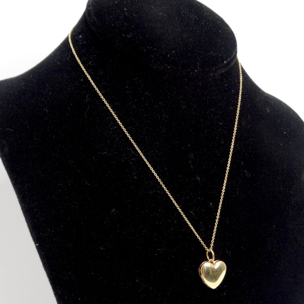 18k gold heart locket Clearance