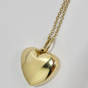 Tiffany & CO 18K Gold Heart Locket