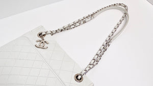 2014 Chanel Small White CC Pocket Tote