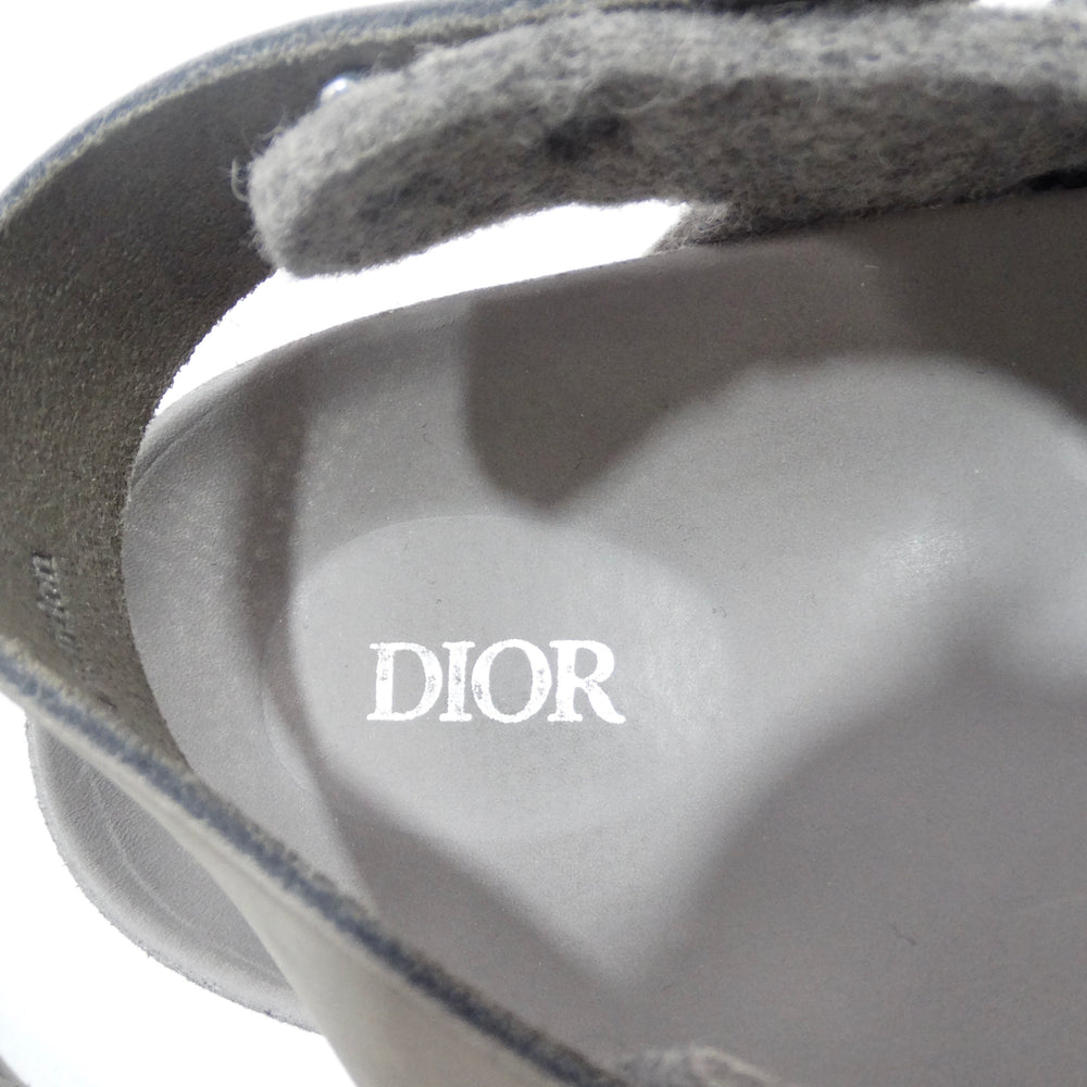 Christian Dior By Birkenstock Milano Sandal Grey
