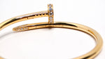 Cartier Juste Un Clou 18k Gold & Diamond Bracelet