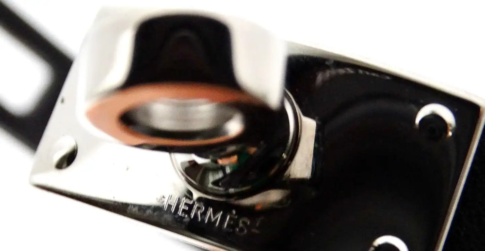 Hermes Black Swift Calfskin Kelly Glove Clip