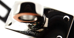 Hermes Black Swift Calfskin Kelly Glove Clip