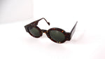 Vintage Anne Et Valentin Round Tortoise Tinted Sunglasses