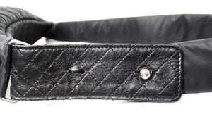 Chanel Black Nylon Quilted Waist Bag