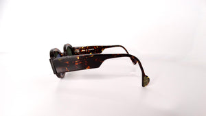 Vintage Anne Et Valentin Round Tortoise Tinted Sunglasses