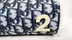 Christian Dior Navy Diorissimo Trotter Pouchette circa Y2K