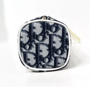 Christian Dior Navy Diorissimo Trotter Pouchette circa Y2K
