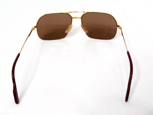 Cartier Orsay Mixed Metal Aviator Sunglasses circa 1980s
