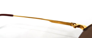 Cartier Orsay Mixed Metal Aviator Sunglasses circa 1980s
