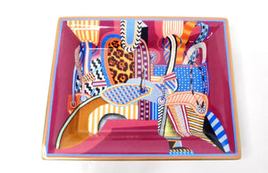 Hermes "Selle Imaginaire" Porcelain Change Tray