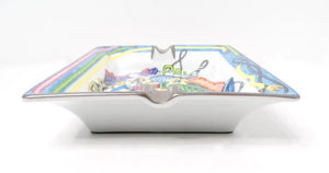 Hermes Chevaloscope Neon Porcelain Ashtray