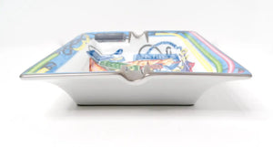 Hermes Chevaloscope Neon Porcelain Ashtray