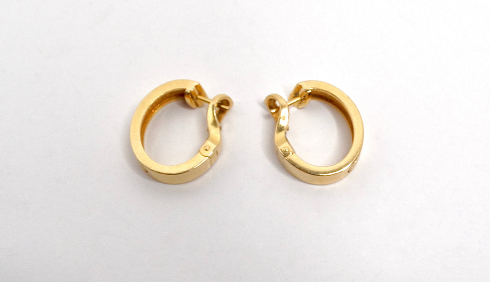 Cartier 18k Gold Love Earrings