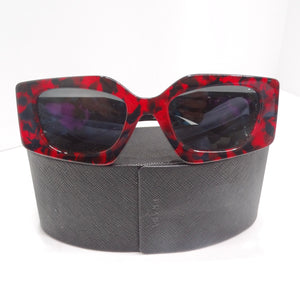 Prada Eyewear Symbole Geometric Frame Sunglasses