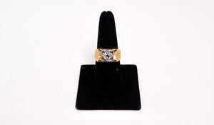 14k Yellow Gold Setting Ring Circa 1970s