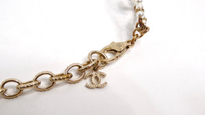 Chanel Pearl Choker Necklace With Iconic Chanel Motifs