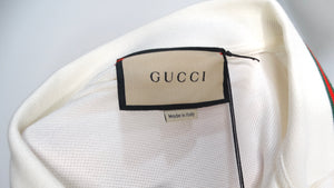 Gucci Cropped Polo Cotton Top