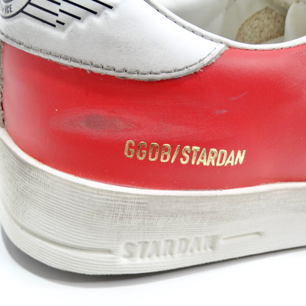 Golden Goose Brand New Stardan Leather Sneakers Red
