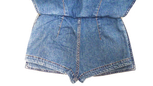 Loewe Paula Ibiza's Denim Anagram Mini Skort